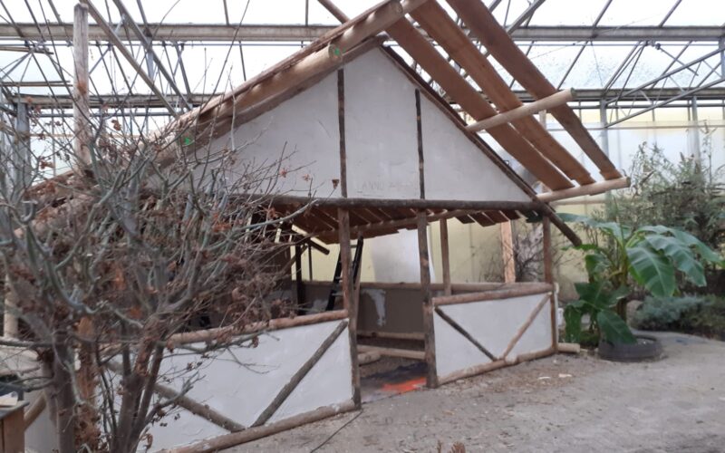 Stal in aanbouw Gasthuishoeve